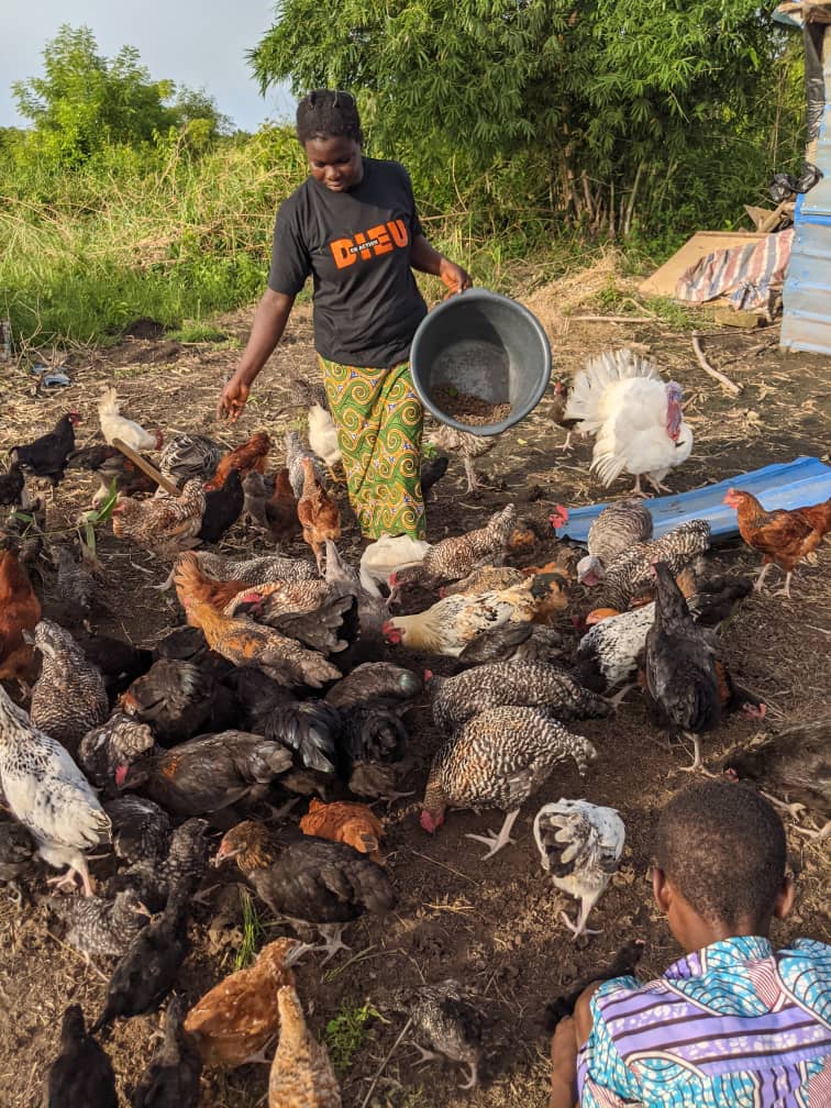 Supporting Youth Entrepreneurs: Visit to Judith, a Promising Farmer